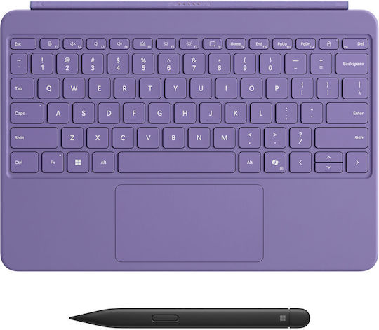 Microsoft Surface Pro Keyboard with Touchpad for Tablet English US Violet