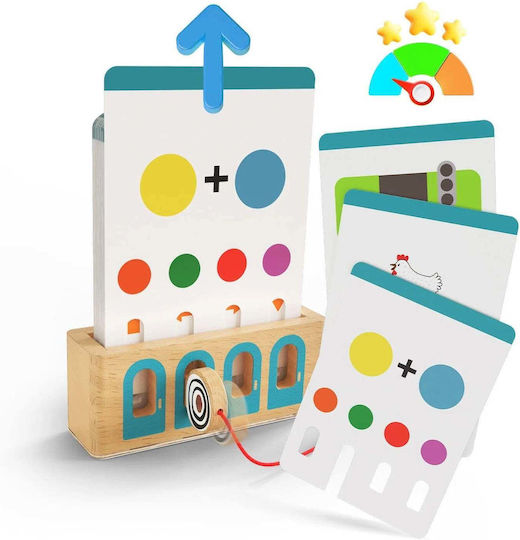 Ξύλινο Εκπαιδευτικό Παιχνίδι Logical Key Game Expert Montessori Play Top Bright +3 Ετών