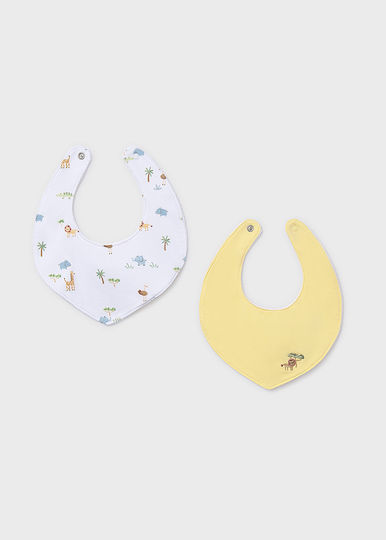 Mayoral Bib Fabric Yellow 2pcs