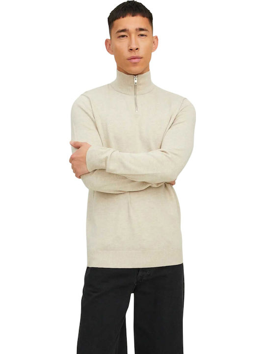 Jack & Jones Langarm Pullover Oatmeal