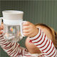 Little Dutch Toddler Plastic Cup Pink Fairy Garden 300ml