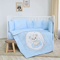 Lorelli Σετ Κούνιας Little Bear Blue 4τμχ
