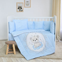 Lorelli Σετ Κούνιας Little Bear Blue