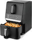 Emerio Double Chamber XL Air Fryer Vertical Air Fryer 2 Buckets 3.5lt + 6.5lt 2 Heating Elements & Touch Screen 2500W
