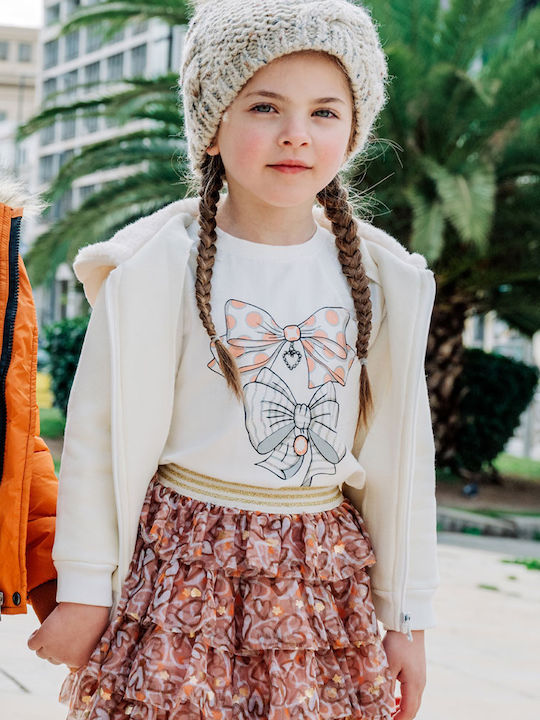 Kids' Tulle Skirt Multicolored Printed