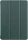 Oem Tri-fold Flip Cover din Piele Ecologică Xiaomi Pad 6s Pro 12.4 Verde Închis