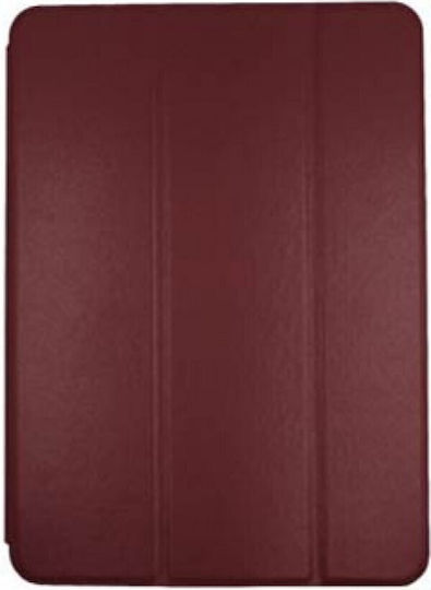Oem Flip Cover Tri-fold Din Piele Ecologică Xiaomi Pad 6s Pro 12.4 Burgundy