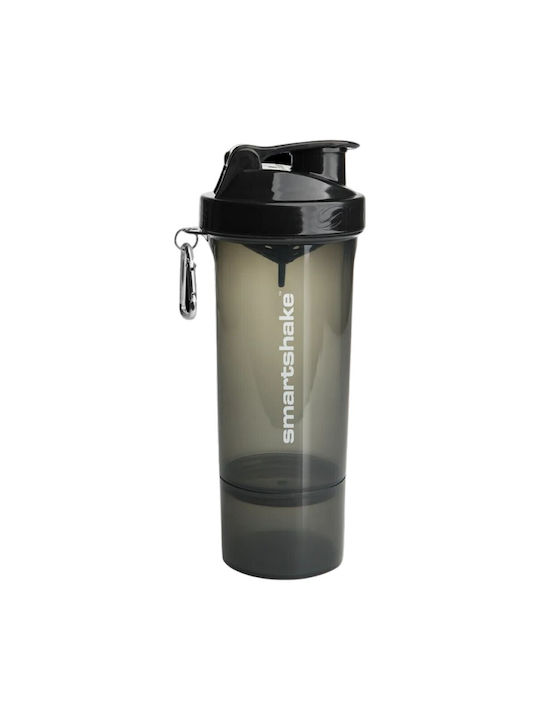 SmartShake Slim Шейкър Протеин 500мл Пластмаса Черен