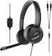 SpeedLink Metis On Ear Multimedia Ακουστικά με μικρόφωνο και σύνδεση 3.5mm Jack