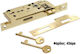 Lock Agb Square 7.5 Center 45mm Nickel 06-00600