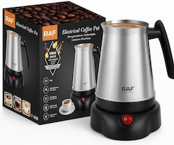 Raf Hoomei Ηλεκτρικό Μπρίκι 600W με Χωρητικότητα 600ml Λευκό