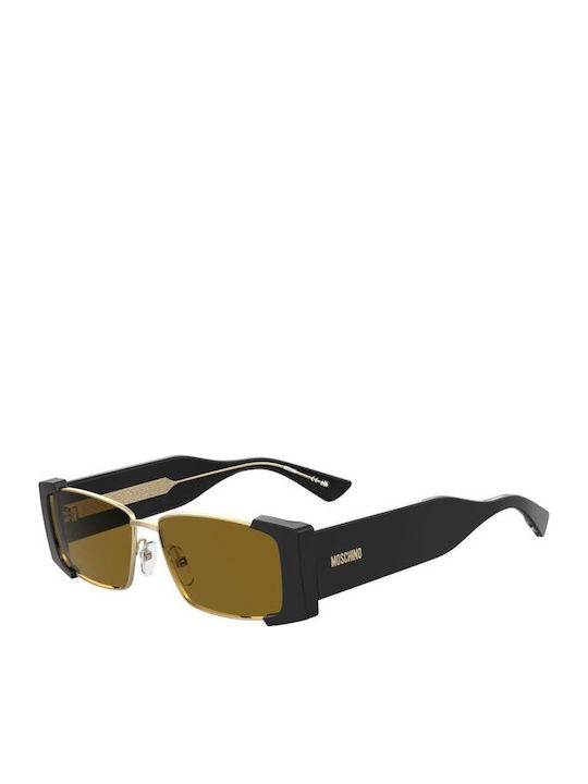 Moschino Unisex Sunglasses with Black Frame and...