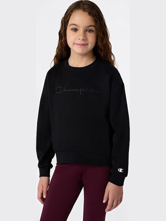 Champion Παιδικό Φούτερ Black