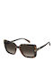 Polaroid Unisex Sunglasses with Brown Tartaruga Horn-Rimmed Frame and Brown Lens PLD4199/S/X 086/LA