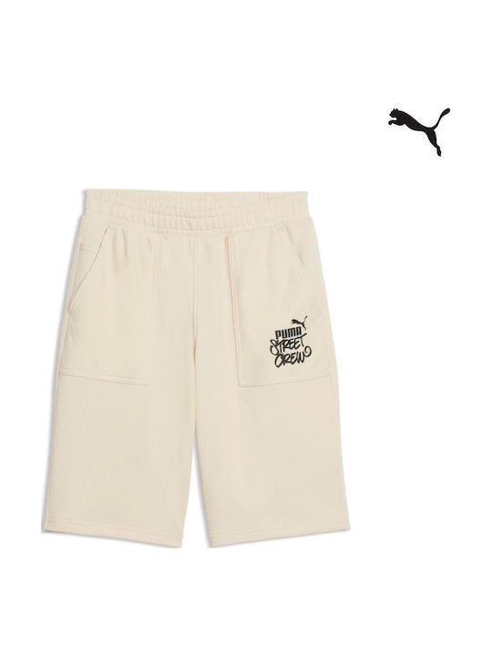 PUMA Kids' Athletic Shorts/Bermudas Beige