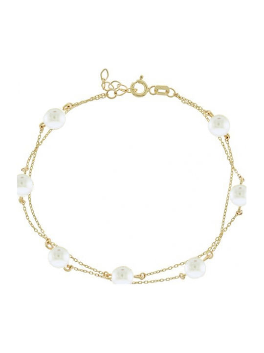 Hochwertiges Damenarmband Weißgold 14K