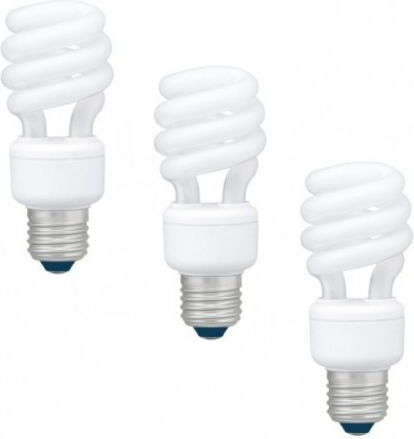 Set 3 Lămpi Fluorescente Panasonic Soclu E27 Putere 14w Formă Spirală Lumină Alb Cald Alimentare 220 240 V "efd14e27hd3e-3" Sigiliu Verde 1,35 Lei