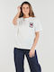 Damen T-Shirt Weiß