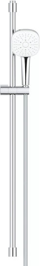 Grohe Tempesta Cube 110 Shower Column 26909003 Wall Mounted 900 Mm 3 Functions Glossy Chrome