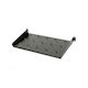 Raft Fix 19" 1u 300mm Fixare Frontală 2 Puncte Sarcină 30kg Negru Ral 9005 Dateup 9801130401