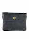 Leather Women's Wallet Classic Black