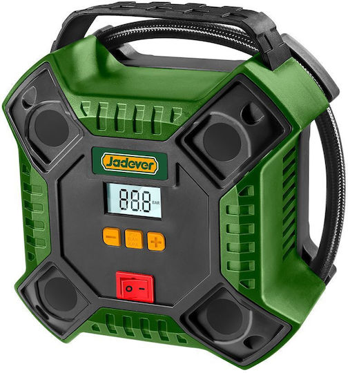 Jadever Τρόμπα Αυτοκινήτου με Καλώδιο Αναπτήρα 12V