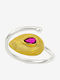 Damen Ring mit Zirkonia aus Silber