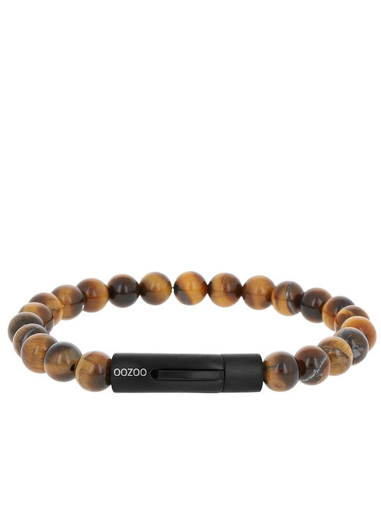 Oozoo Women's Bracelet with Eye Design Made of Stainless Steel 19.5cm