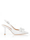 Pumps mit hohem Absatz Weiß