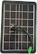 Klappbarer Solar Batterieladegerät 8W mit USB-Ausgang für Tragbare Geräte (GD-100)