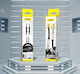 Andowl Audio Cable 3.5mm Male - 3.5mm Male Black 1m
