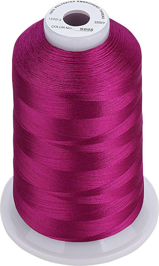 Stickgarn Set 3 Spulen 5000 Meter Farbnuancen Lila
