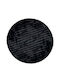 Iliadis Rug Round Furry Black