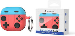 AHAstyle Hülle Silikon in Blau Farbe für Apple AirPods 4