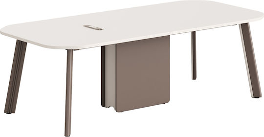 Desk Newline Wooden cream 240x110x75cm