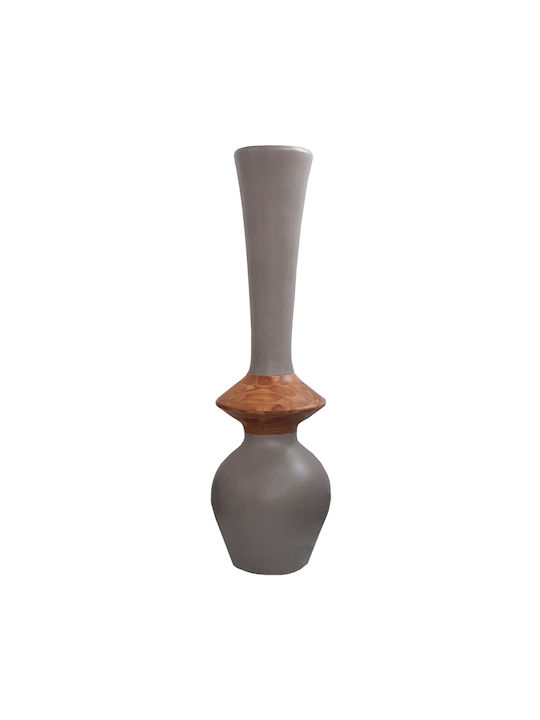 HomeMarkt Decorative Floor Vase Concrete Nebula...