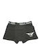 Herren Boxershorts Black mit Mustern 1Packung