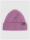 Beanie Γυναικείος Σκούφος Πλεκτός σε Ροζ χρώμα