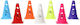 Yakimasport Training Cones Holes 100042