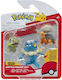 Pokemon Battle Ready-Wave 24 Pokemon Torkoal, Axew, Frogadier για 4+ Ετών
