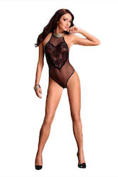 Sexy Bodysuit Seduce Me Black with Transparency