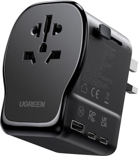 Ugreen Adaptor Priză de la Universal în Universal