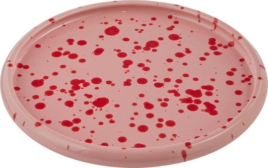 Butlers Boogy Splash Teller Untiefe Keramik Rosa mit Durchmesser 21cm