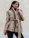 Women's Short Fur Cigar