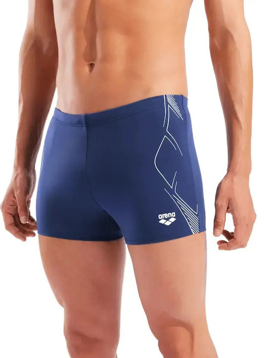 Ανδρικό Μαγιό Σορτς Navy/white με Σχέδια