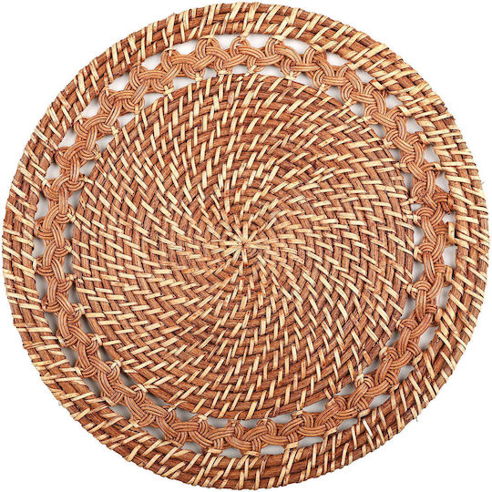 Polihome Σουπλά Στρογγυλό Rattan