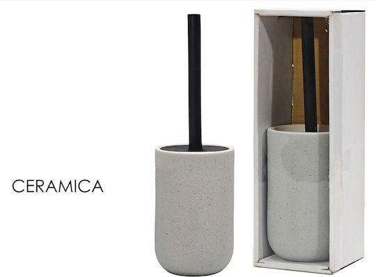 Vestiamo Casa Keramik Badezimmer Toilettenbürste Gray Vestiamo Casa Keramik Badezimmer Toilettenbürste Gray