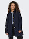 Women's Blue Trench Coat