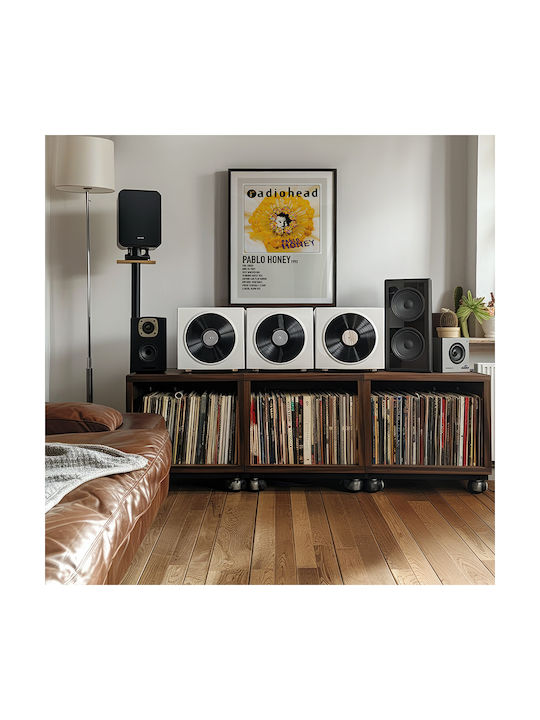 Music Poster Pablo Honey Radiohead Ms533 30cm X 40cm Frame Natural Wood Beige