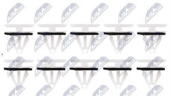 Ford Kuga 2012- Mondeo V 2014- Tourneo Connect 2002 Ezc-fr-392 Auto Kunststoffklammern